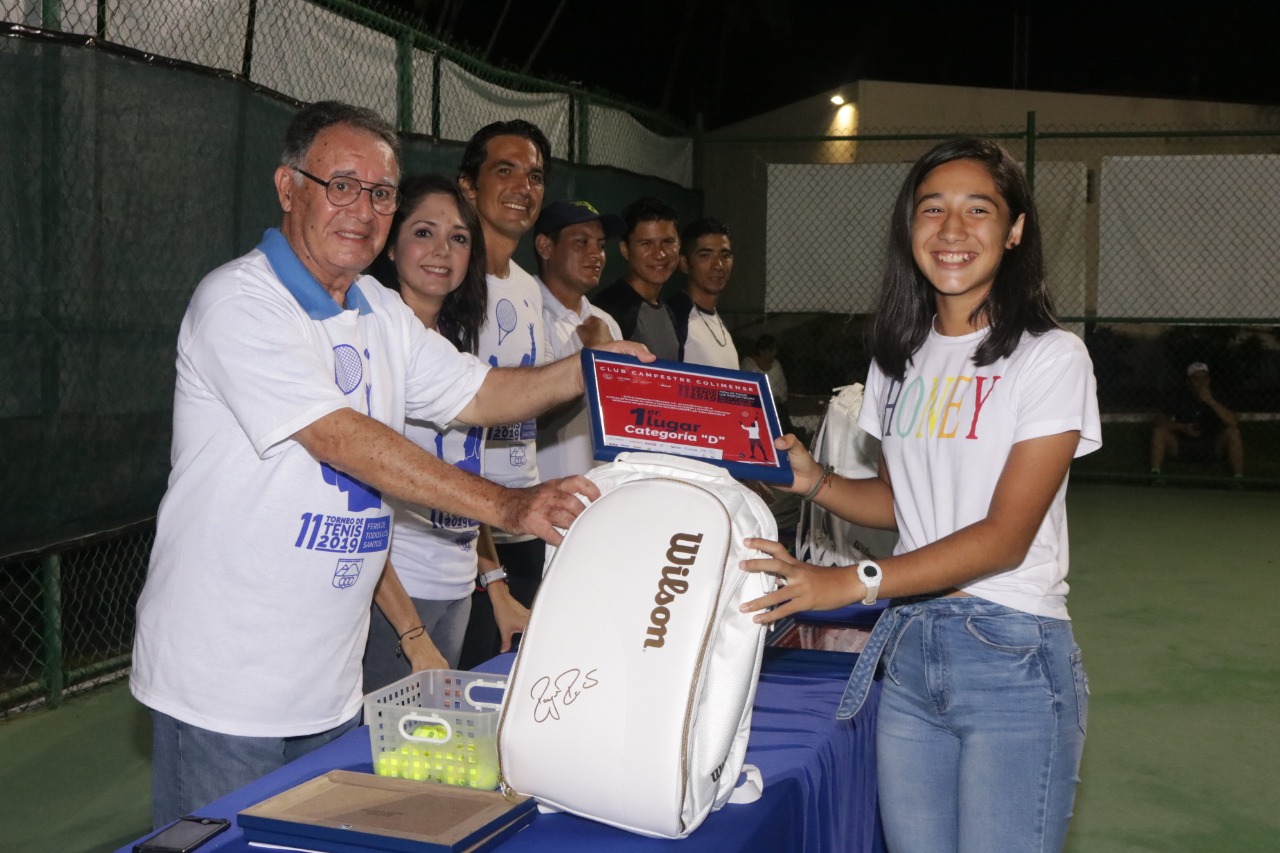 Premia Incode a las y los campeones de Tenis de la Feria de Colima 2019 –  El Portal de Colima